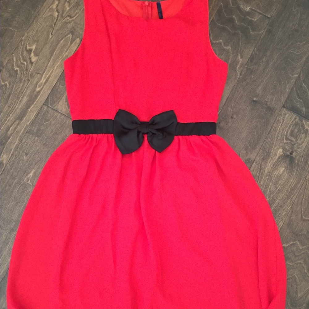 Red dress